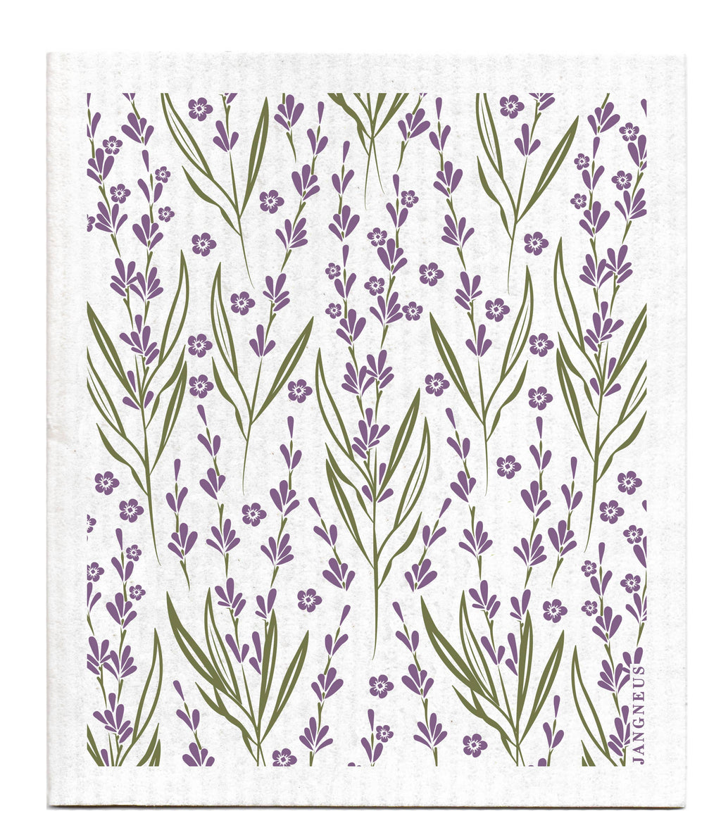 Swedish Dishcloth - Green - Lavender