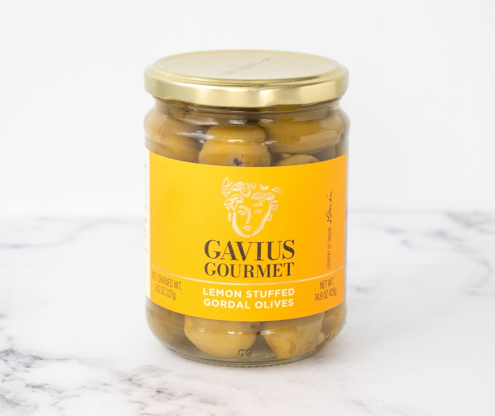 Stuffed Queen Olives - Lemon