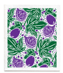 Swedish Dishcloth - Green - Figs