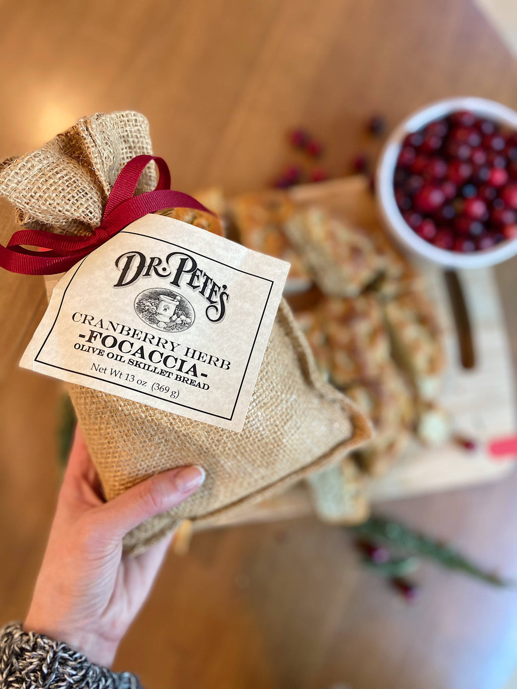 Bread Mix - Focaccia - Cranberry Herb