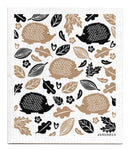 Swedish Dishcloth - Black/Sand - Hedgehog