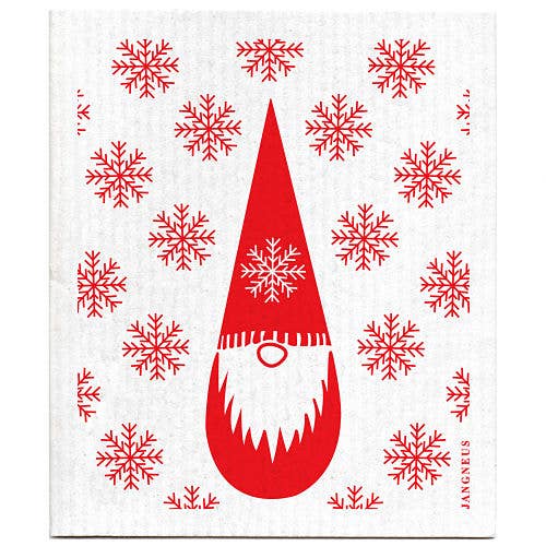Swedish Dishcloth - Red - Gnome