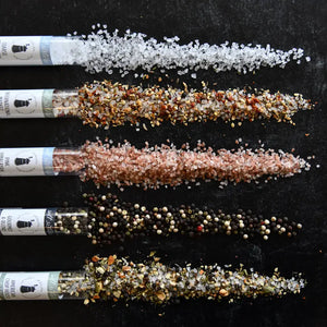 Multi-Purpose Salt & Seasoning Grinder w/ Glass Base