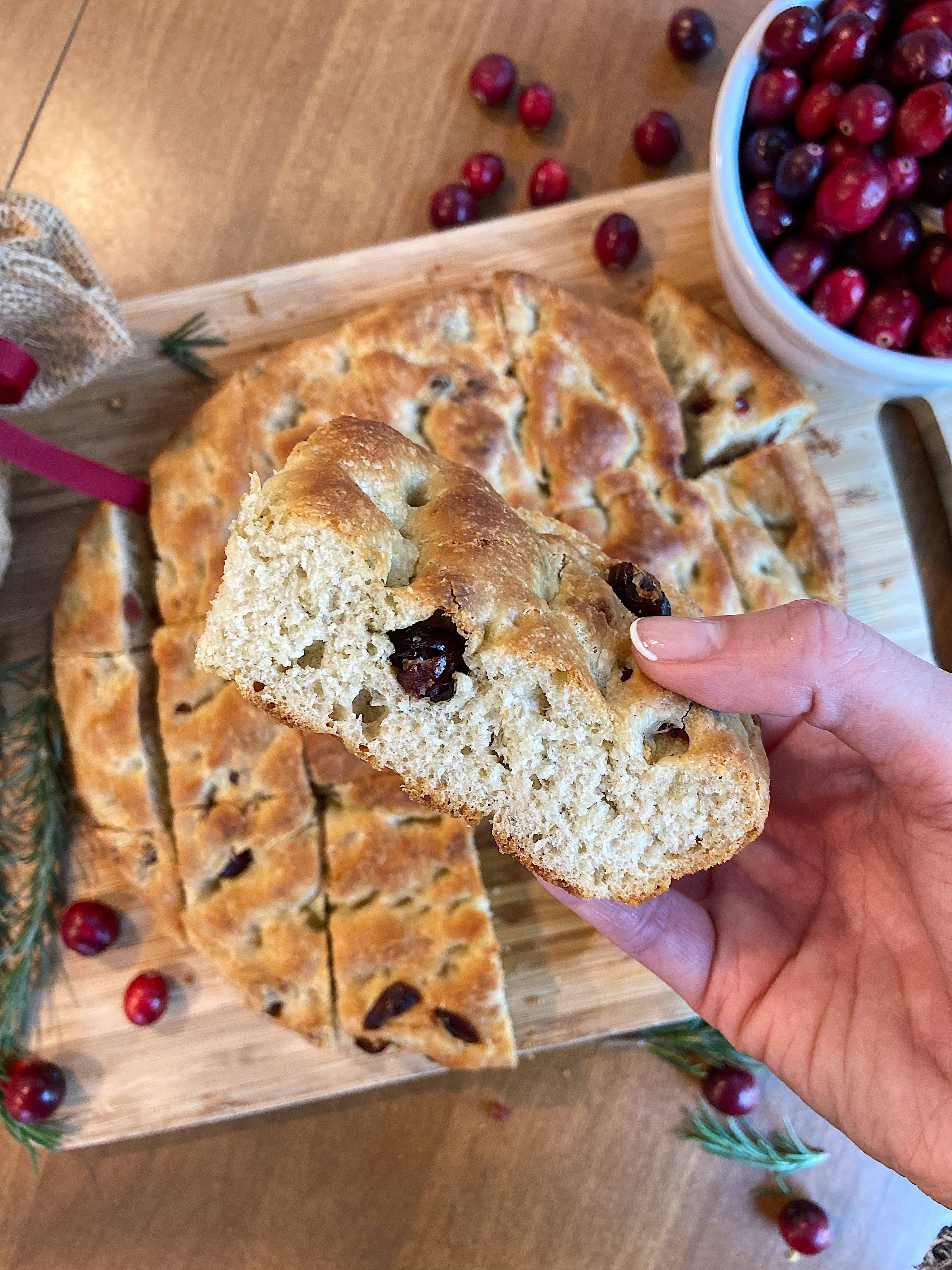 Bread Mix - Focaccia - Cranberry Herb
