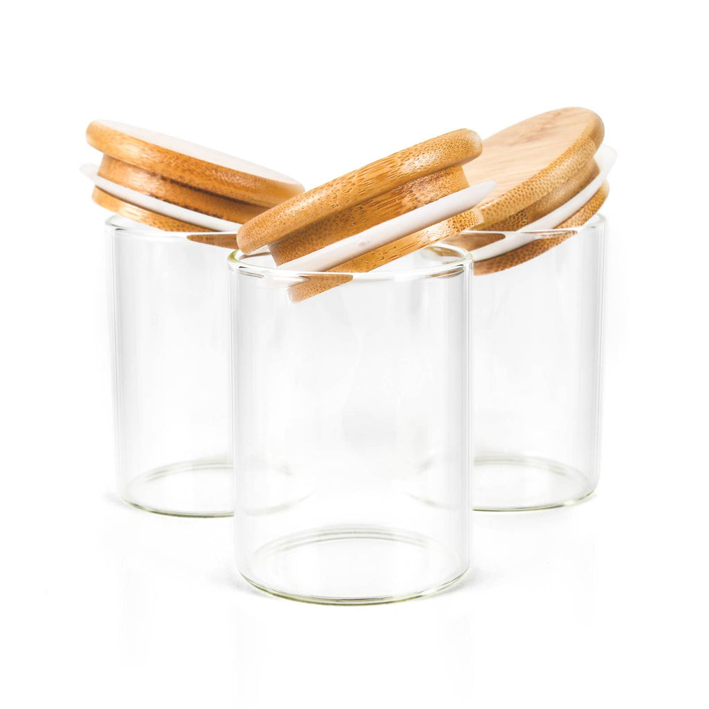 2oz/60ml Bamboo Lid Spice Jars